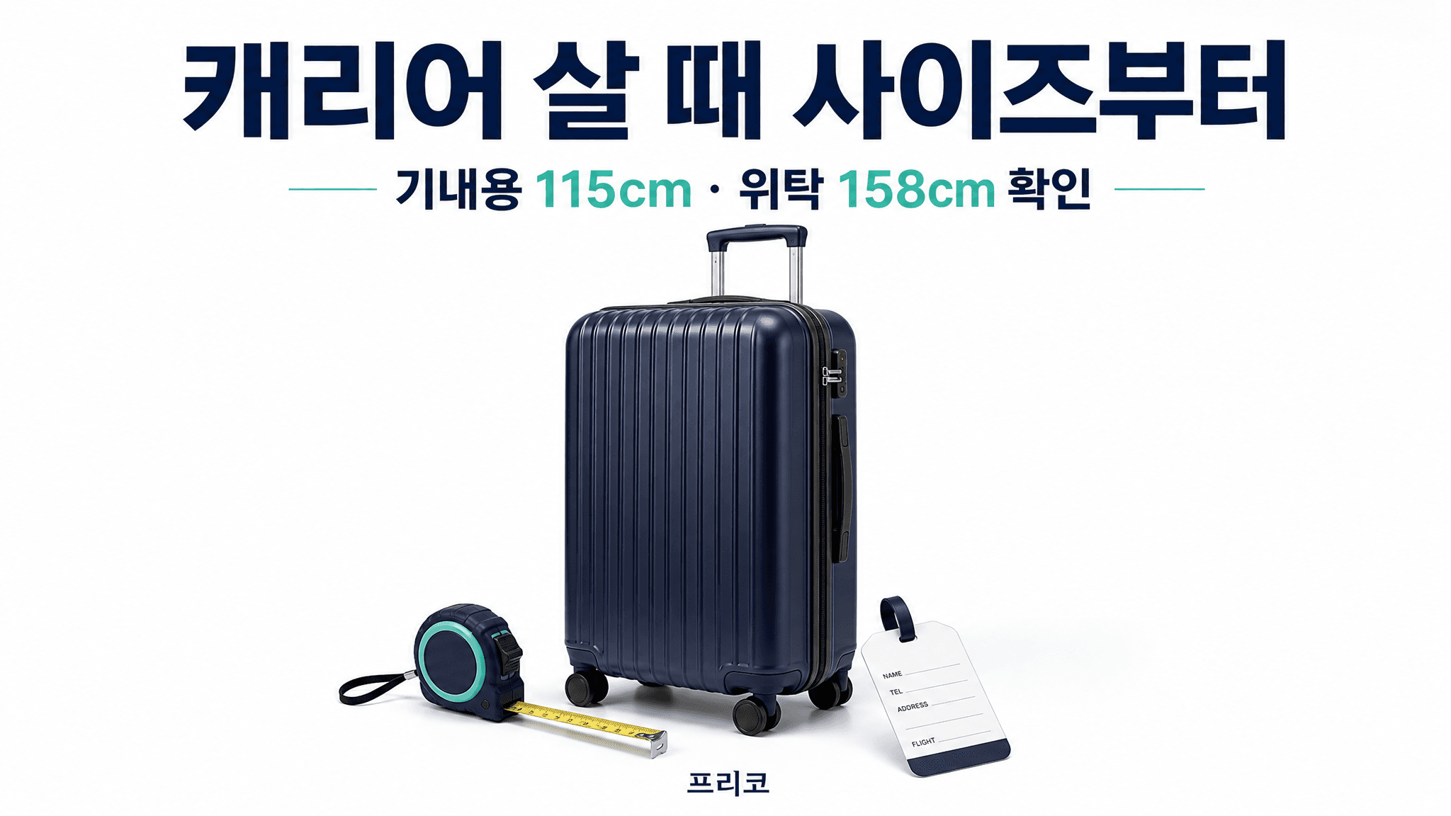 2026 여행용 캐리어 구매 체크리스트: 기내용·위탁 수하물 사이즈 보는 법
